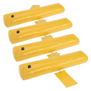 Confezione da 4 Barriere Antiallagamento per Casa, Alternativa alle Sacche di Sabbia, Barriera d'Acqua per Porte, Vialetti e Altri Ingressi - Product Image 2
