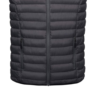 Custom Men's Lightweight <b>Padded</b> Quilted Vest Hooded <b>Neck</b> <b>Heat</b>-Transfer Printed Polyester Breathable Thermal Sports - Product Image 5