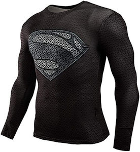 Maillot de compression respirant à manches longues pour garçons et filles, conception personnalisée de haute qualité, sérigraphie, service OEM - Product Image 2