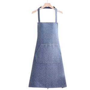 Protective <b>Kitchen</b> Apron Custom Logo Wholesale Manufacturer Canvas Cotton Blend Durable Industrial Work Apron - Product Image 6