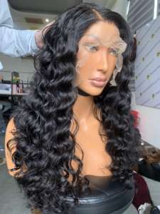 Mèches et perruques 100% Vietnamien Raw Human Remy Hair Wefting Extension Deep Ocean Wavy Style - Product Image 4