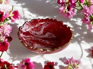 Ensemble de plateaux et bols en résine haut de gamme, faits à la main, personnalisation moderne, bols à salade et assiettes pour la maison, l'hôtel et le restaurant - Product Image 5