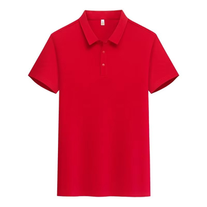 Nuevo diseño de última moda, camisa polo de color sólido para hombre en venta, 100% algodón, cuello polo, transpirable, para adultos y jóvenes. - Product Image 4