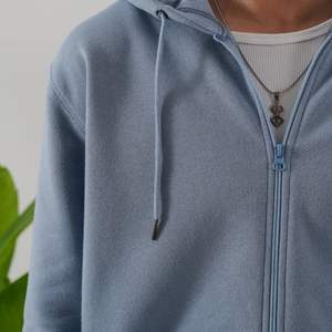 Trajes deportivos personalizados 100% algodón con cremallera completa para unisex, fabricante OEM ODM, logotipo personalizado. - Product Image 3