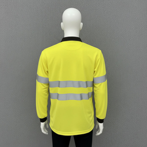 Camisa de Trabajo Reflectante de Alta Visibilidad para Ingeniería de Seguridad Vial y Aplicaciones de Ropa de Trabajo al Aire Libre - Product Image 2