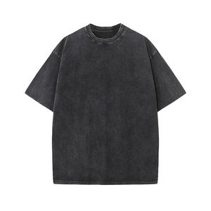 Camiseta de Hombre, Cuello Redondo, Manga Corta, Estilo Casual, Holgada, Anti-Encogimiento y Anti-Deformación - Product Image 1