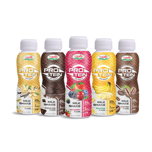 Mélange de boisson protéinée sans sucre pour milk-shake, saveur baies, 20g, certifié HALAL GMP, fabricant de boissons saines, OEM ODM - Product Image 5