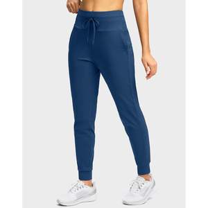 2025 Joggers azules M para mujer con bolsillos con cremallera Yogasets Ropa activa cómoda - Product Image 6