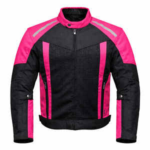 Chaqueta de Motocicleta Ventilada de Cordura, Ropa Deportiva Transpirable con Malla, Certificación CE, Lista para Equipar con Armadura, Reflectante, Tallas Grandes, Manga Larga - Product Image 2