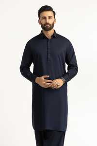 Salwar Kameez Islámico Formal para Hombre, Diseño Bordado, Algodón, Viscosa, Poliéster, Absorbe la Humedad, Secado Rápido, Largo hasta la Rodilla - Product Image 6