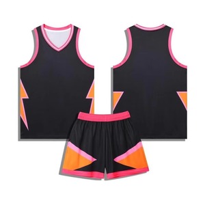 Ensemble Maillot et Short de Basketball Personnalisé en Gros – Tenue d'Équipe Sublimée, Séchage Rapide, Respirant, pour Hommes - Product Image 5