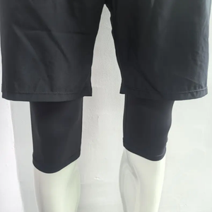 Customize Own Logo Awrah Shorts Men 100% Cotton <b>Elastic</b> Waist Casual Quick Dry Breathable Swimming Shorts - Product Image 3