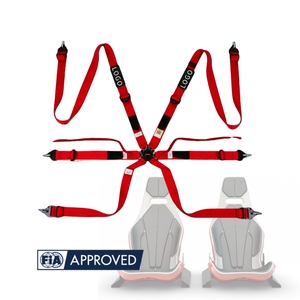 Arnés de hombro antideslizante TBRACING FIA 8853 2016 con logotipo personalizado, proveedor OEM ODM para mayor comodidad del piloto profesional. - Product Image 3
