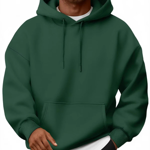 Sudadera con Capucha de Felpa 100% Algodón de Lujo para Tallas Grandes de Saleh Enterprises, Unisex, Corte Holgado, Suave y Transpirable para Invierno - Product Image 1