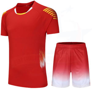 Vêtements de tennis respirants, uniforme de tennis, uniforme de badminton unisexe, ensemble d'uniformes de badminton et de tennis de table - Product Image 6