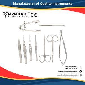 Kit de micro-chirurgie ophtalmique de base de haute qualité, 14 pièces, ciseaux pour micro-chirurgie, ensemble de micro-chirurgie, instruments chirurgicaux en acier inoxydable, CE - Product Image 6