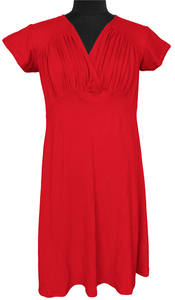 ชุดคลุมท้องผ้าฝ้ายพิมพ์ลายดอกไม้แขนกุดยาวถึงเข่าชุดสวมใส่ทุกวันสำหรับหญิงตั้งครรภ์บริการ OEM 1ชิ้น - Product Image 2