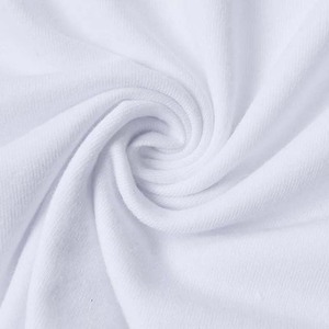 T-shirts pour hommes tendance, manches courtes, couleur blanche avec bordure rouge, en coton, pour l'été - Product Image 4