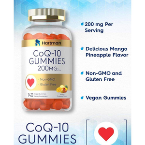 Bonbons naturels à la CoQ10 pour adultes Soutient les niveaux d'énergie de la fonction cardiaque et protège les cellules du stress oxydatif et des dommages - Product Image 6