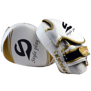 Guantes de Boxeo de Cuero de Primera Calidad, Nuevo Estilo, Equipo de Gimnasio Más Vendido, Almohadillas de Boxeo con Logotipo Personalizado - Product Image 1