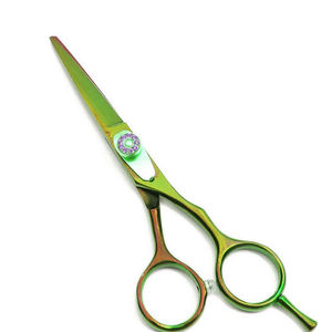 Tijeras de Barbero Profesionales Clásicas para Diestros KAAMIR INSTRUMENTS, Acero Inoxidable, Hojas VG10, Punta Redonda, Ligeras, 32 Pulgadas - Product Image 5