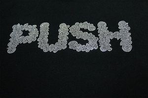 T-shirts surdimensionnés en strass 3D 100% coton personnalisés de haute qualité à manches courtes décontractés pour hommes et femmes - Product Image 3