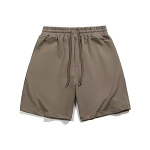 Pantalones Cortos de Felpa Francesa de Algodón Grueso, Bordado Personalizado, Ropa Urbana de Lujo, Pantalones de Felpa Lisos para Marcas Profesionales de Gimnasios - Product Image 1