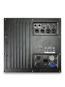 G1204 Active Plate <b>Amplifier</b> Module with Line Mic Input RS485 Control and Powercon for PA <b>Speaker</b> System - Product Image 4