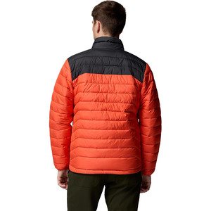 Veste d'hiver matelassée pour homme, couleur unie, col montant, fermeture éclair, coupe-vent, coupe décontractée, rembourrage en polyester - Product Image 5
