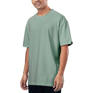 T-shirts surdimensionnés pour hommes, vêtements streetwear, t-shirts en coton lourd 100% pour hommes - Product Image 1