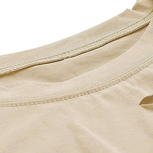 Customise <b>Distressed</b> Crop T Shirt Oversized Short Sleeve Casual Streetwear Crop <b>Top</b> Cotton Custom Logo OEM Supplier - Product Image 4