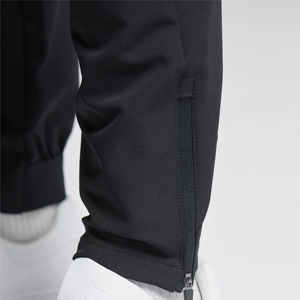 Pantalon décontracté pour homme en tricot uni à taille élastique, respirant et léger, idéal pour le golf et le quotidien - Product Image 5