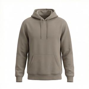 Sudadera con Capucha Oversize Lisa, Estilo Urbano, Personalizable para Hombre, Precio de Fábrica al por Mayor, Color Personalizado, Sudadera Pesada Tipo Pullover - Product Image 1