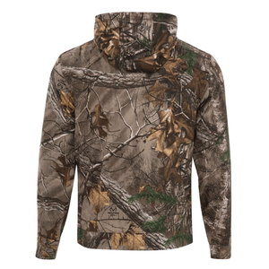 High Quality Customized Forest Camo Print Pullover <b>Hoodie</b> Oversized Boxy Heavyweight Windproof Cotton <b>Polyester</b> Hoodies For Men - Product Image 3