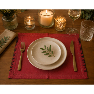 Premium Linen <b>Table</b> Mat | Luxury Dining <b>Placemat</b> <b>for</b> Modern Home Decor - Product Image 6
