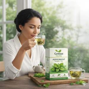 Sachets de thé à la menthe avancés, infusion nutritive à l'extrait de menthe, produit bien-être rafraîchissant pour le corps, commande en gros sous marque privée - Product Image 2