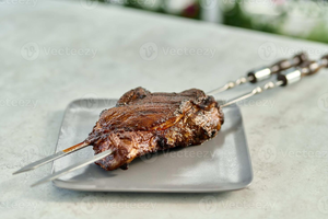 จานเสิร์ฟสเต็กโลหะสำหรับโรงแรม ร้านอาหาร และรับประทานที่บ้าน - Product Image 3
