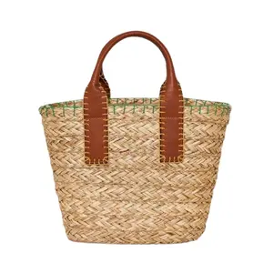 Top Selling Boho Vibe Seagrass Bag, Summer Beach Bag For Woven Cheap Price Wholesale Cheap Price