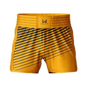 Shorts d'arts martiaux mixtes personnalisés 2026 les plus vendus, imprimé violet-vert, séchage rapide, polyester, coupe classique, taille adulte - Product Image 4