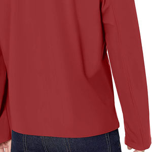 Veste softshell coupe-vent pour homme avec doublure thermique, matière respirante, poignets et capuche ajustables, idéale pour la randonnée et le cyclisme - Product Image 6