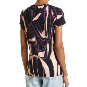 เสื้อยืดซับลิเมชั่นแบบสั่งทำสำหรับผู้หญิง พร้อมลายพิมพ์ตามต้องการ เนื้อผ้านุ่มสบาย และดีไซน์สตรีทแวร์ลำลองทันสมัย - Product Image 2