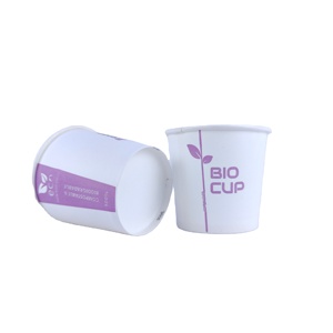 Disposable Paper Cup Chemical Free Biodegradable Tea <b>Container</b> Eco Friendly Sustainable Organic Drinking Vessel - Product Image 3