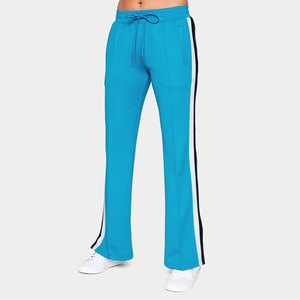 Custom <b>Women</b> Wide Leg Sweatpants High Waisted Casual <b>Fleece</b> Track Pants Drawstring <b>Joggers</b> - Product Image 2