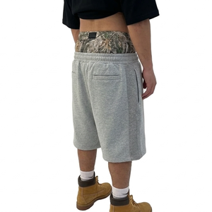 Pantalones Cortos Casuales de Cintura Media para Hombre, con Logotipo Personalizado, Pantalones Deportivos para Correr, 100% Algodón Grueso, Pantalones Cortos de Verano - Product Image 1