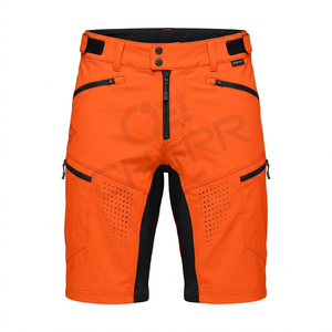 Shorts de cyclisme VTT personnalisés pour hommes, respirants, séchage rapide, 100 % polyester/coton, haute qualité, pour descente en montagne – Collection été - Product Image 1