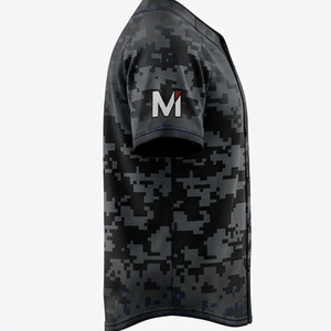 Camiseta de Béisbol Sublimada Personalizada, Talla Juvenil para Hombre, Calidad de Liga Profesional, Uniforme Deportivo de Malla con Botones Completos - Product Image 4