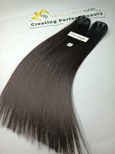 Prix de gros 100% Trame droite d'os brut Extensions de cheveux cambodgiens à double étirage Extensions de cheveux de couleur Extensions de cheveux humains - Product Image 2