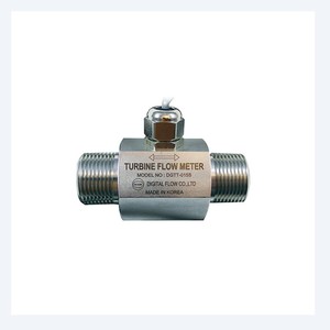 Débitmètre pour eau DIGITAL FLOW DGTT-015S Débitmètre à turbine en acier inoxydable 304 avec filetage externe PT 3/4 - Product Image 5