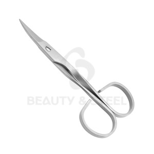 Durable Stainless Steel Cuticle Trimmer with Clinical <b>Sandblasted</b> Finish and High-Precision Alignment for Nail Detail - Product Image 5
