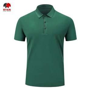 Chemises polo personnalisées Ryan Pro Gear pour hommes, style pull, avec logo personnalisé, design ODM - Product Image 2